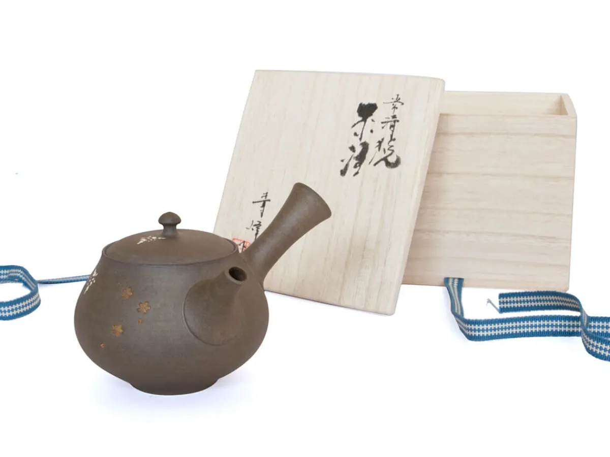 ORYOKI Kyusu Kinzakura, 300 ml, von Seiho Tsuzuki* Japanische Teekannen | Teegeschirr