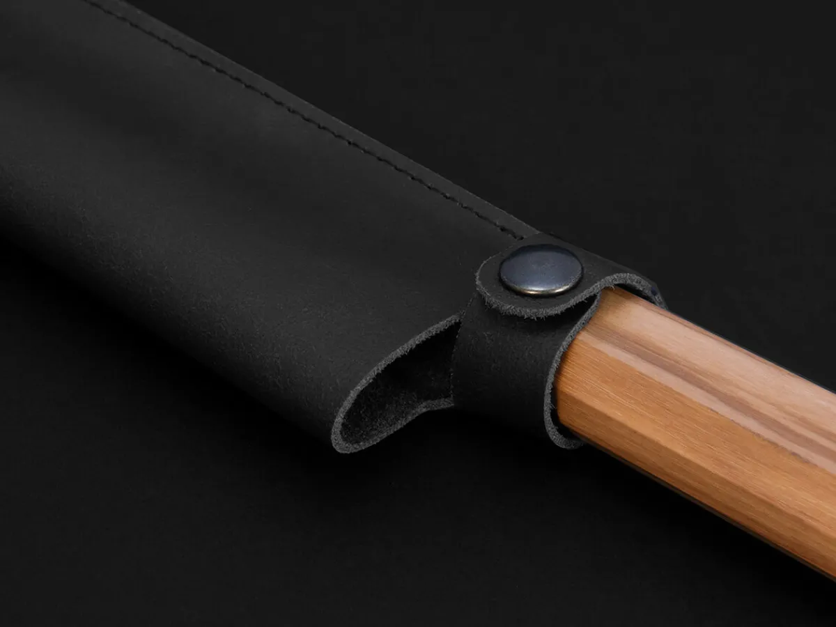 ORYOKI Messerhülle Bunka 185, Leder Vintage schwarz* Messer-Zubehör