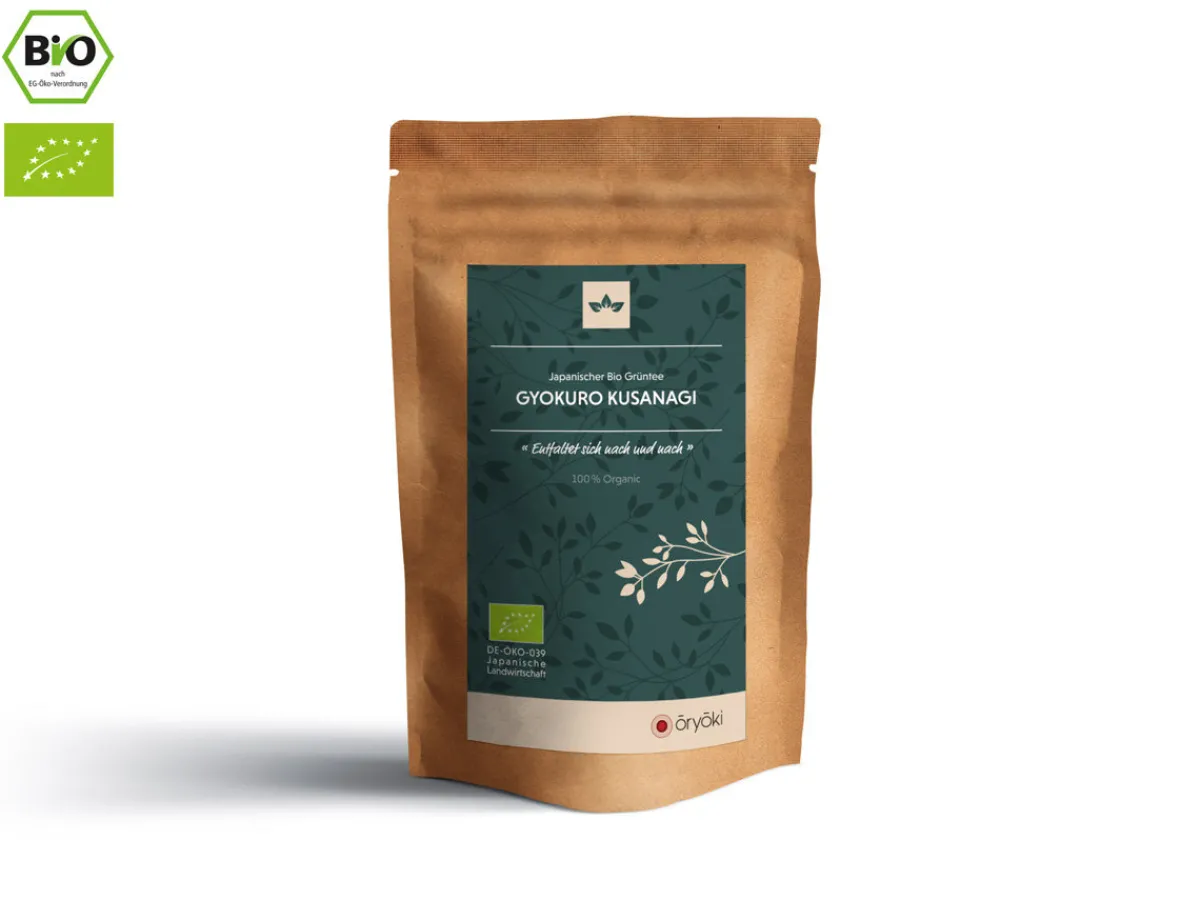 ORYOKI Tee Geschenke: Grüner Tee Gyokuro Kusanagi, Genmaicha 'n' Matcha, Kukicha, Bio* Kukicha